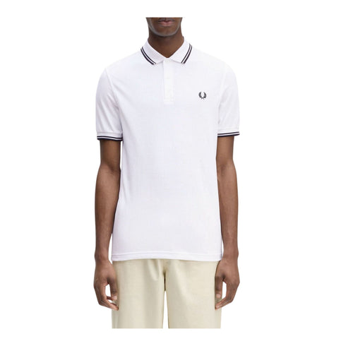 Fred Perry Polo Polo Uomo con doppia riga S - Francavilla Moda